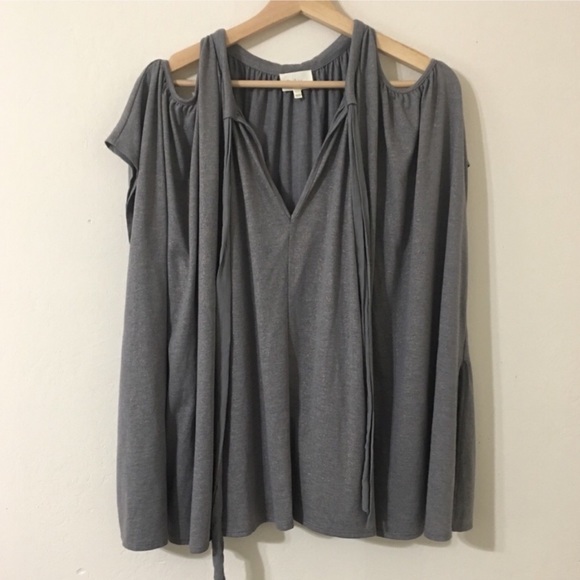 Anthropologie Deletta Tulay Open Shoulder Top - Picture 5 of 8